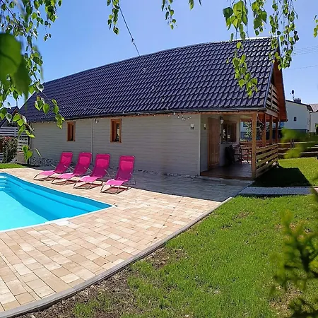 Nad Jeziorem Widokówka Zarzecze (Silesia)