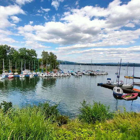 Nad Jeziorem Widokówka * Zarzecze (Silesia)