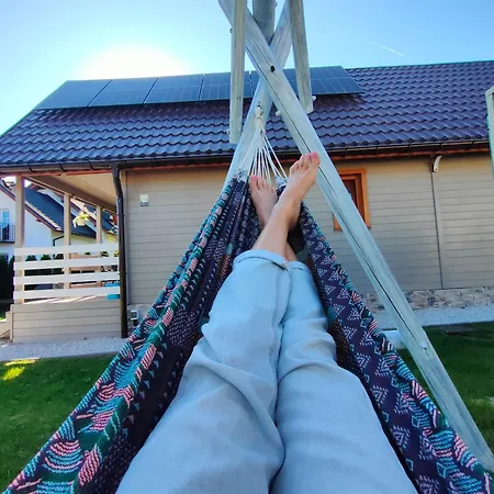 Nad Jeziorem Widokówka Zarzecze (Silesia)